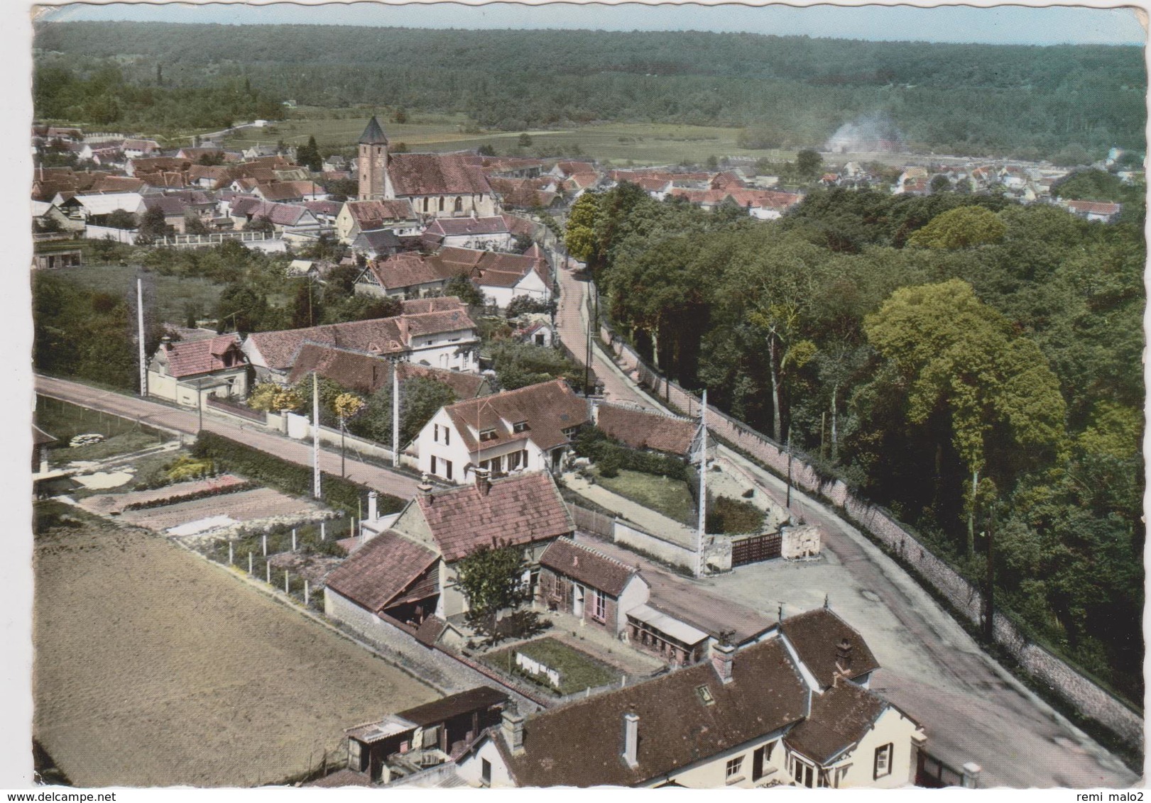 CPSM  En Avion Au Dessus De.....St GEORGES-MOTEL 27 - Saint-Georges-Motel