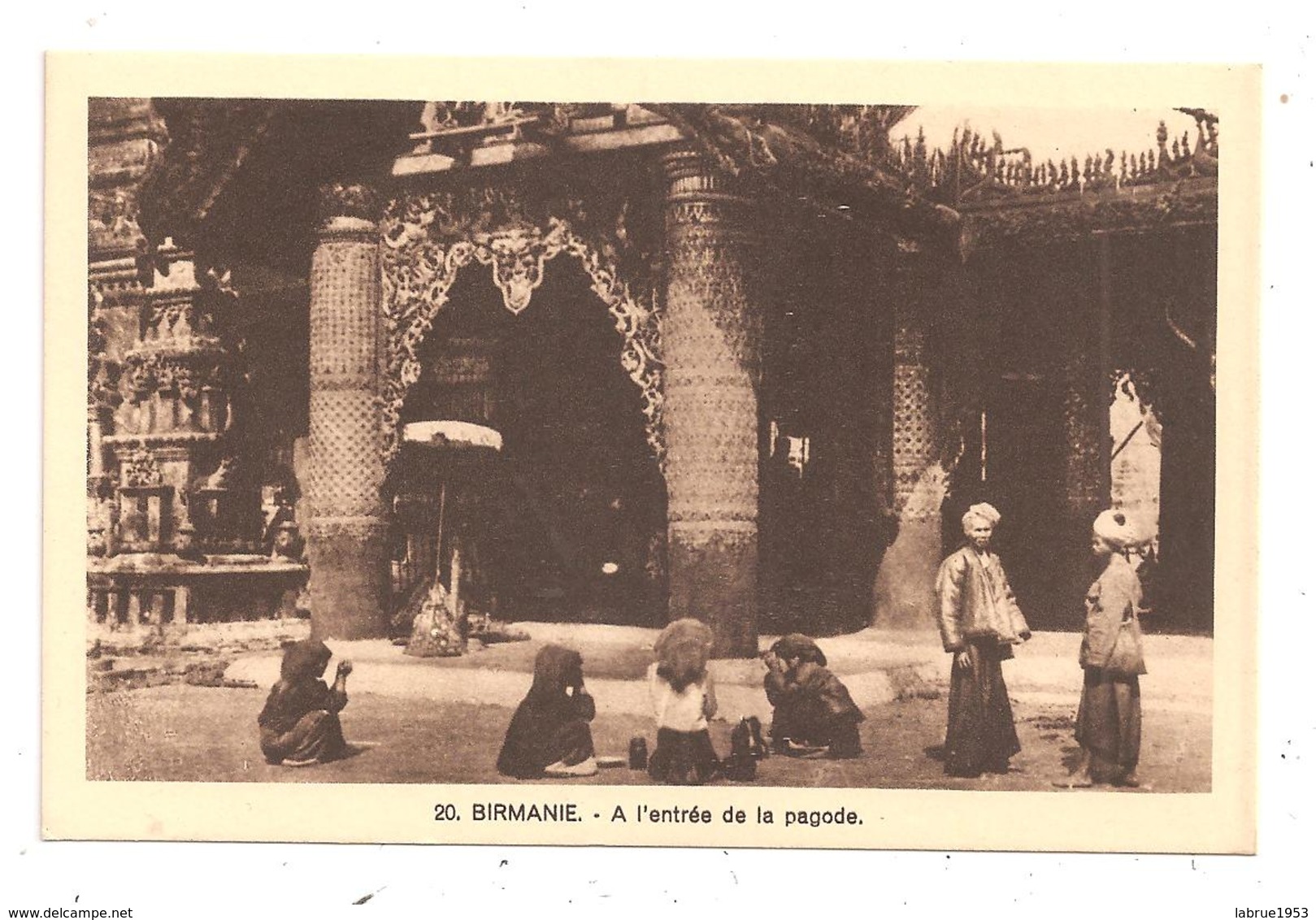 Birmanie - A L'entrée De La Pagode-(C.5031) - Myanmar (Burma)