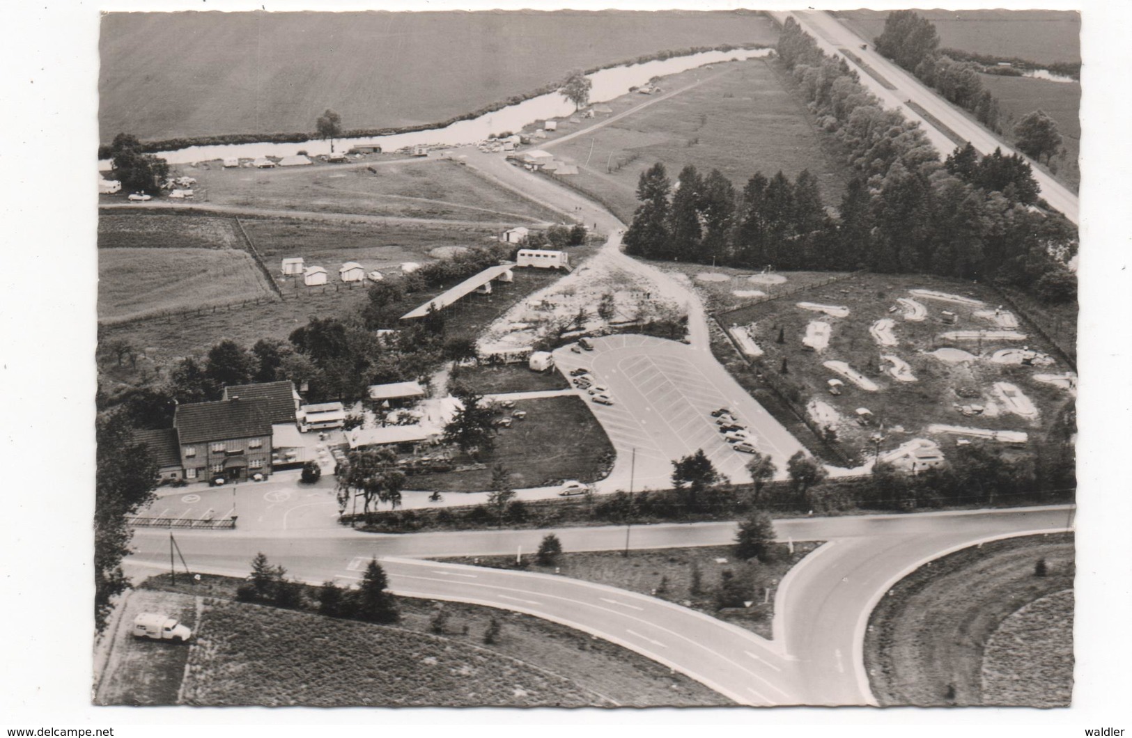 4775  LÜTKE-UENTROP (KRS. BECKUM), CAMPINGPLATZ  ~ 1965 - Sonstige & Ohne Zuordnung