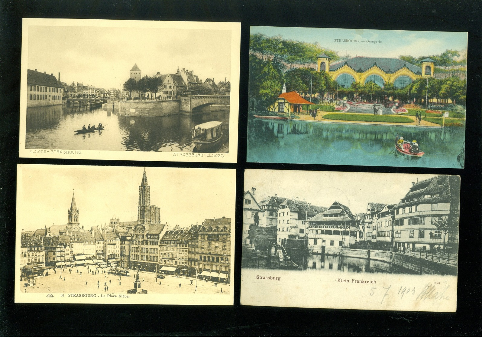 Lot De 60 Cartes Postales De France  Strasbourg  Strassburg  Lot Van 60 Postkaarten Van Frankrijk Straatsburg - 60 Scans - 5 - 99 Cartes