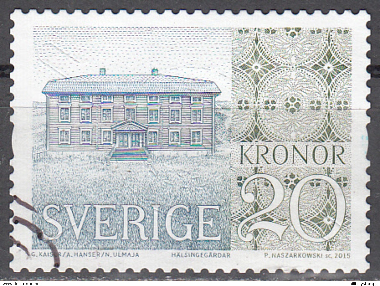 SWEDEN     SCOTT NO. 2753    USED      YEAR   2015 - Used Stamps