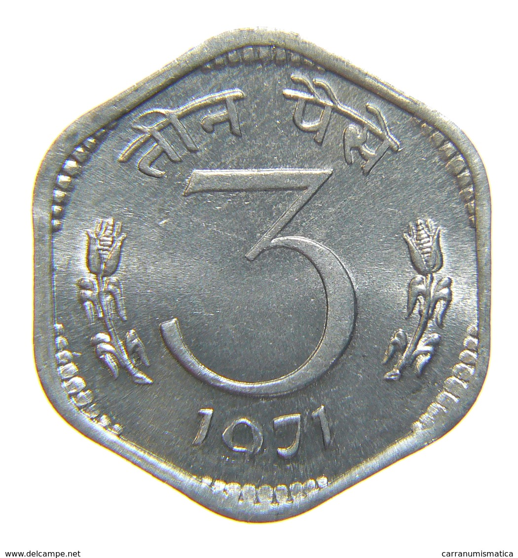 [NC] INDIA - 3 PAISE 1971 - India