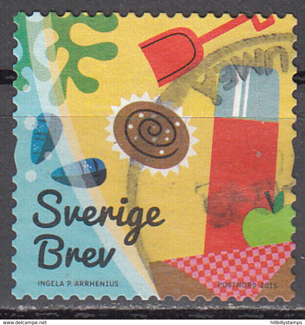 SWEDEN     SCOTT NO. 2777 E   USED      YEAR   2016 - Usati