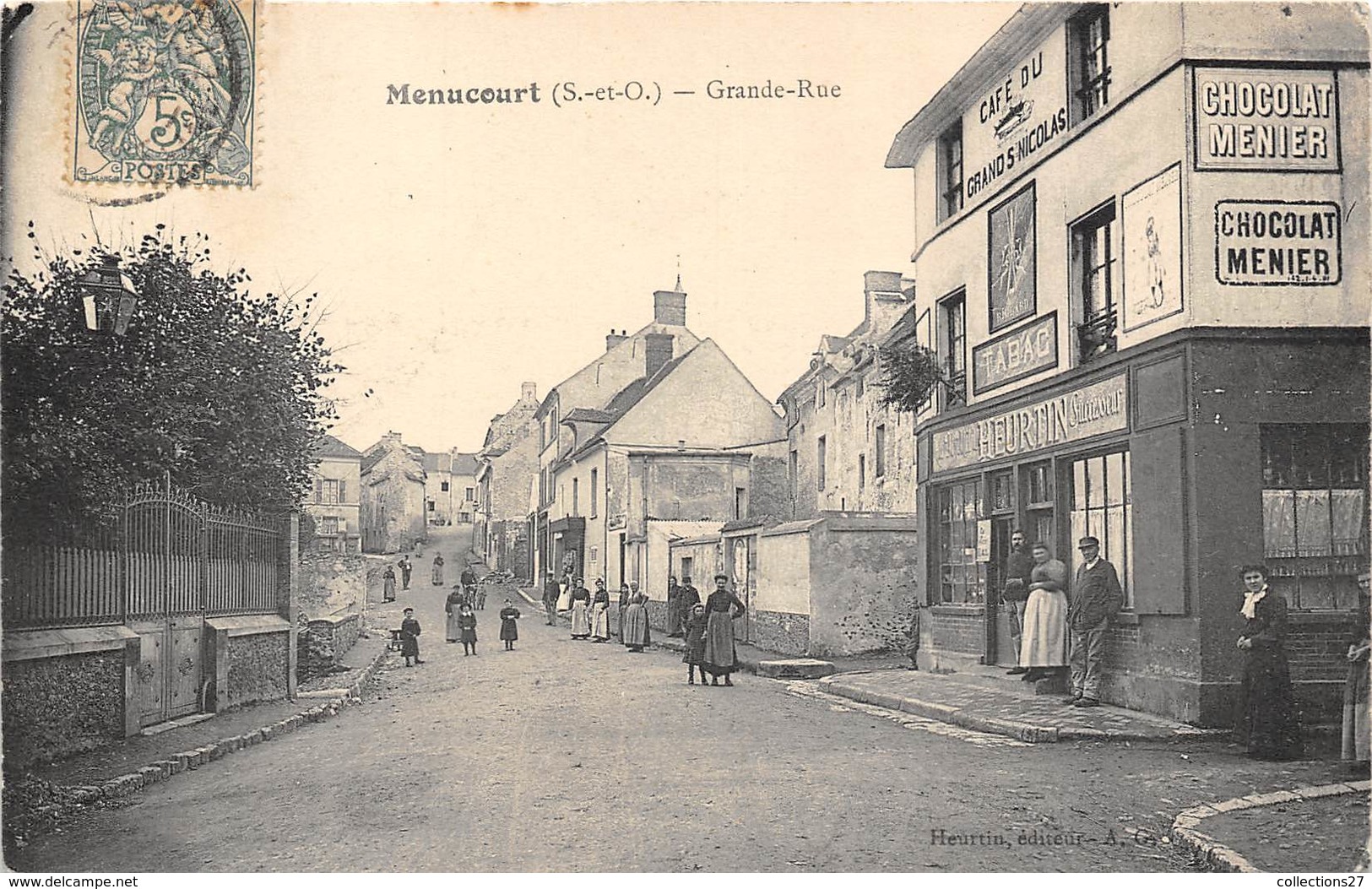 95-MENUCOURT- GRANDE RUE - Menucourt