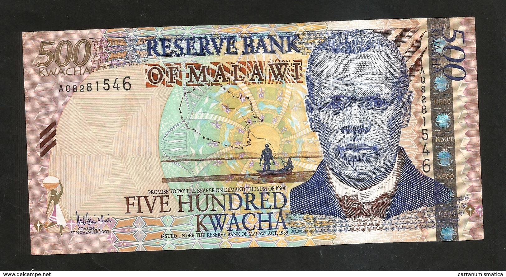 MALAWI - RESERVE BANK Of MALAWI - 500 KWACHA (2005) - Malawi