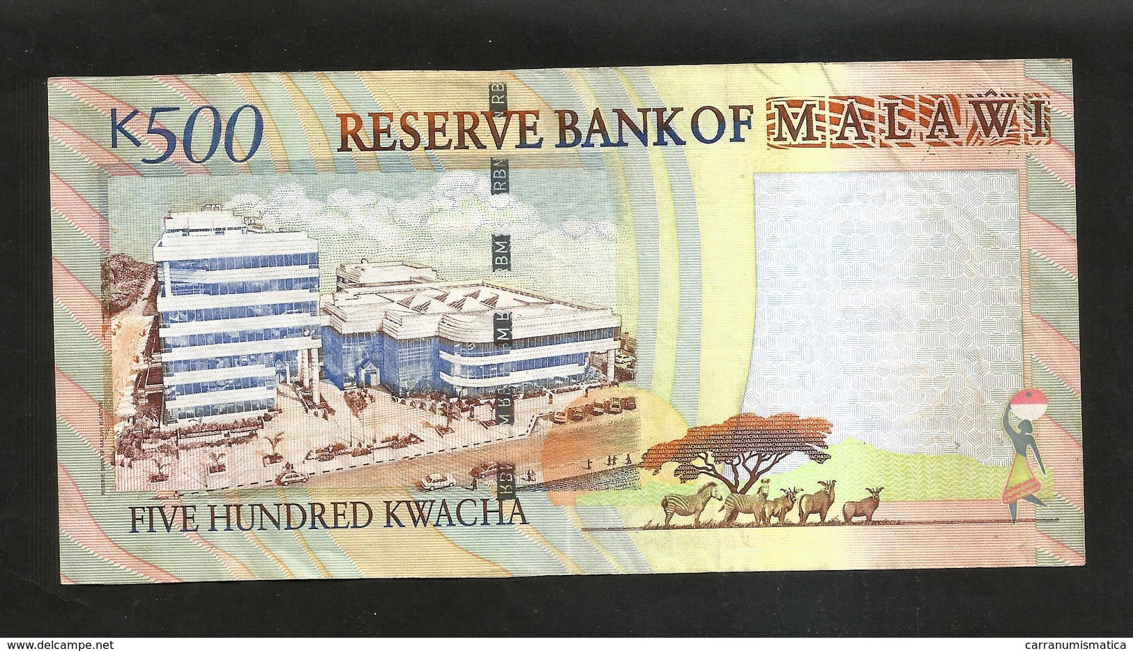 MALAWI - RESERVE BANK Of MALAWI - 500 KWACHA (2005) - Malawi