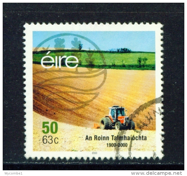 IRELAND  -  2000  Agriculture  50c  Used As Scan - Used Stamps