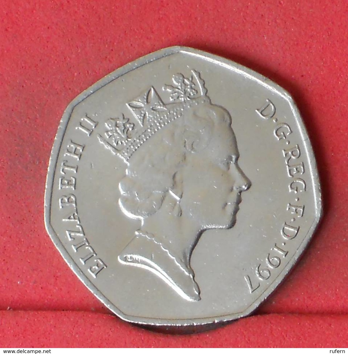 GREAT BRITAIN 50 PENCE 1997 -    KM# 940,2 - (Nº23124) - 50 Pence