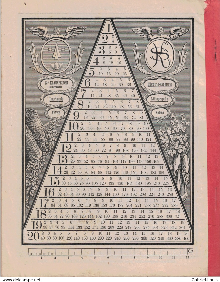 1936 /Le Véritable Messager Boiteux De Berne Et De Vevey / Suisse / Vaud / Almanac / Manque Page D'une Gravure - 1901-1940