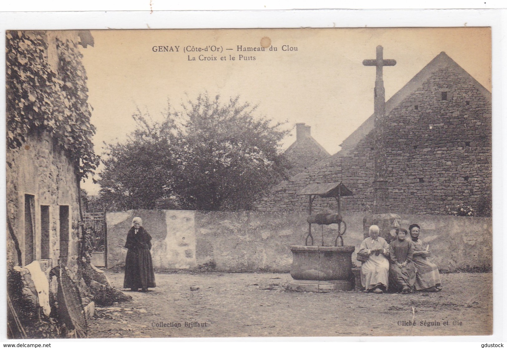 Côte-d'Or - Genay - Hameau Du Clou - La Croix Et Le Puits - Autres & Non Classés