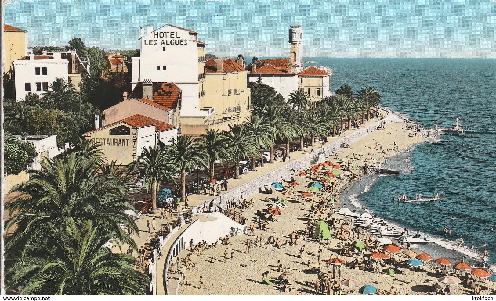 Saint-Raphaël - La Plage Et La Promenade - Hotel Les Algues - 1963 - éditions SEPT - Saint-Raphaël