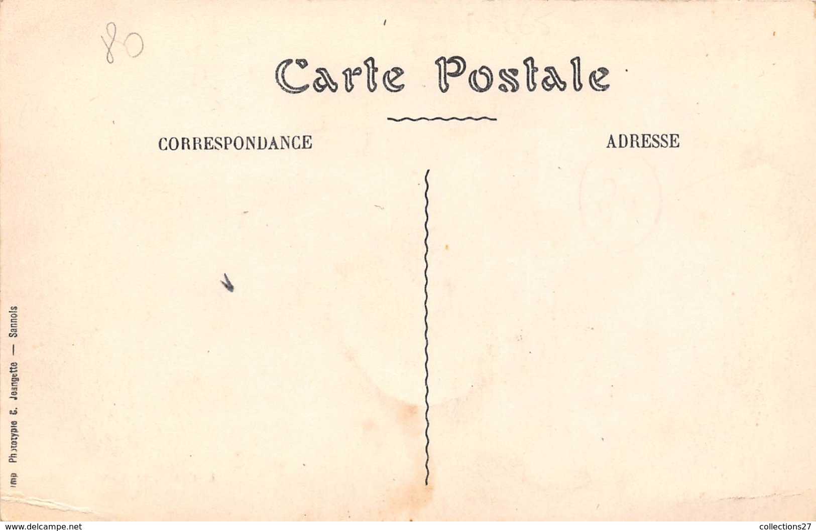 80-CANDAS- PLACE DU BUREAU DE POSTE - Autres & Non Classés