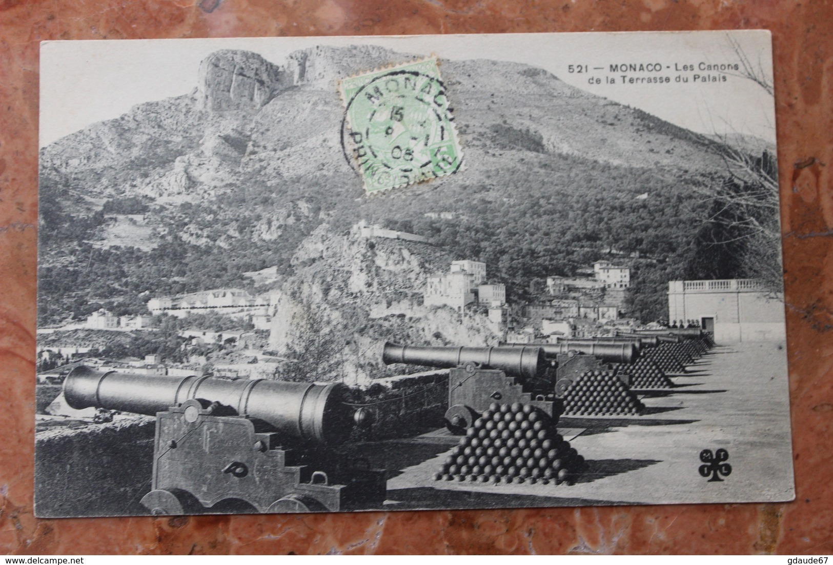 MONACO - LES CANONS DE LA TERRASSE DU PALAIS - Oceanographic Museum