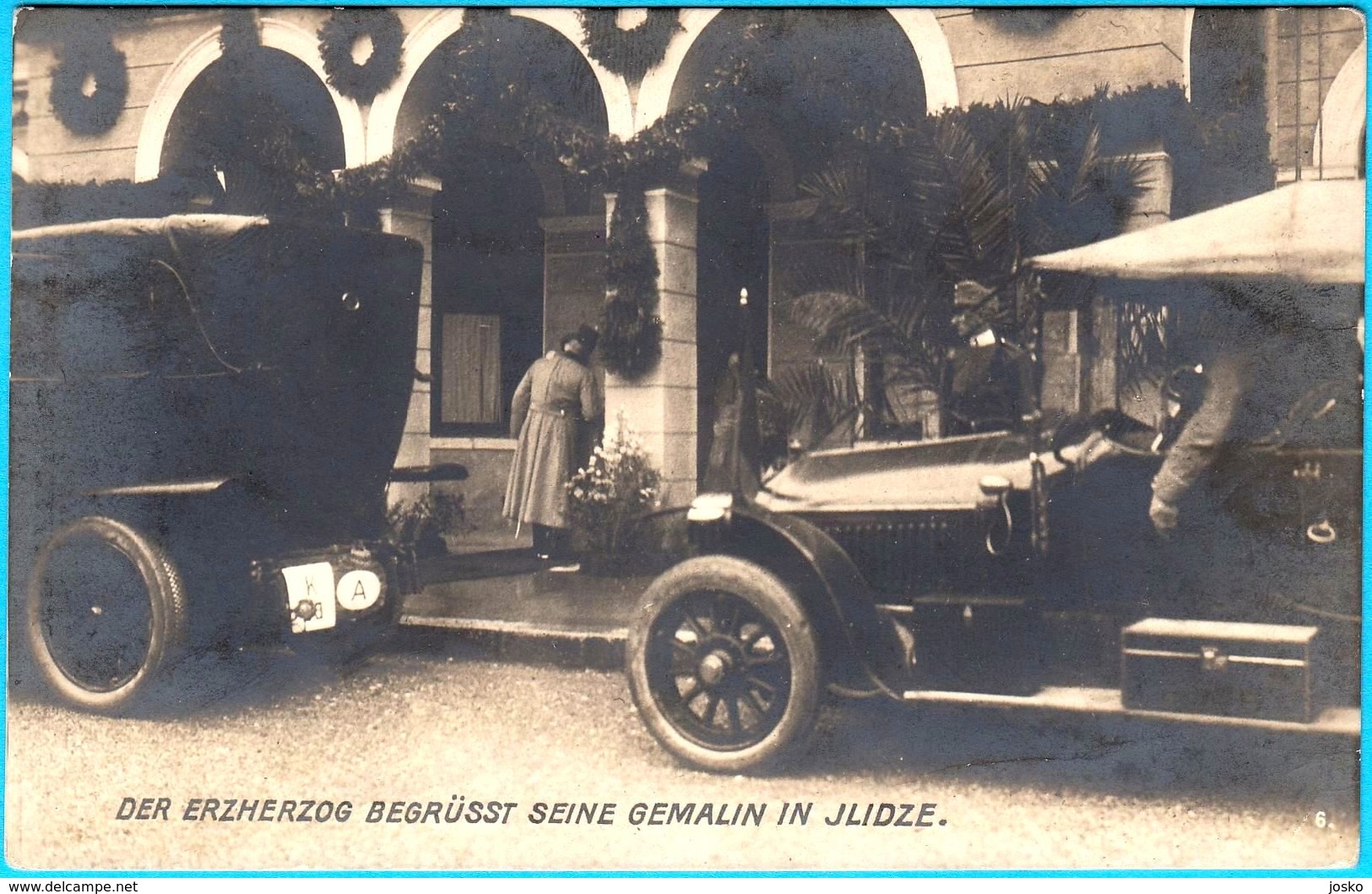 FRANZ FERDINAND & SOPHIE In Sarajevo Before Assassination * K.u.K. Austria-Hungary Osterreich-Ungarn Archduke Erzherzog - Altri & Non Classificati