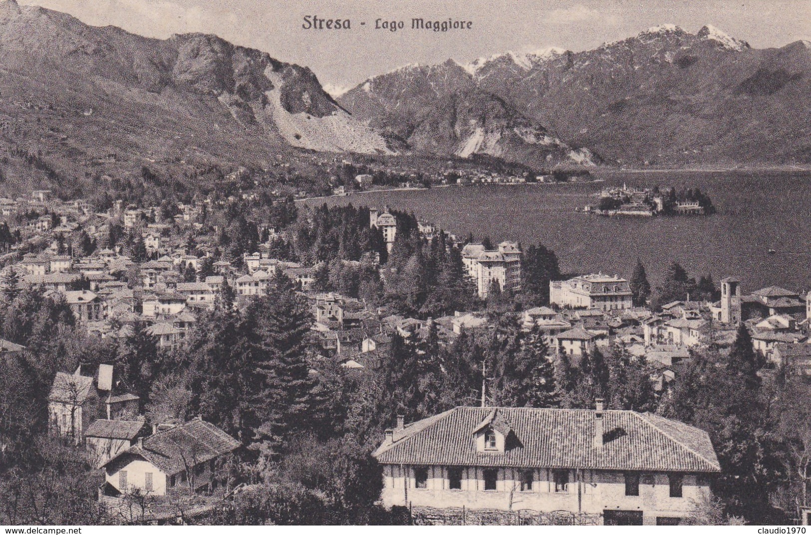 CARTOLINA - POSTCARD - VERBANIA - LAGO MAGGIORE - STRESA - Verbania