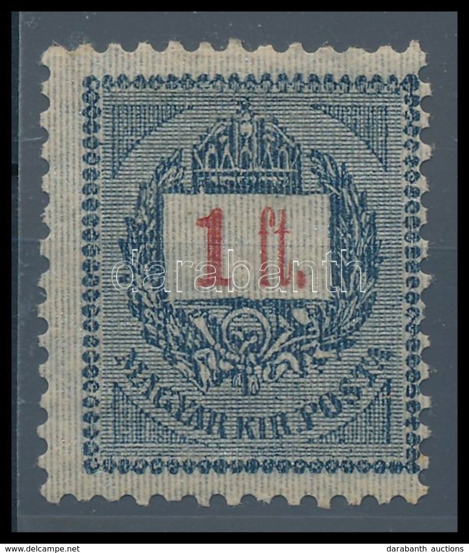 ** 1889 1Ft Elektrotip 12 : 11 3/4 Fogazással (90.000) - Altri & Non Classificati