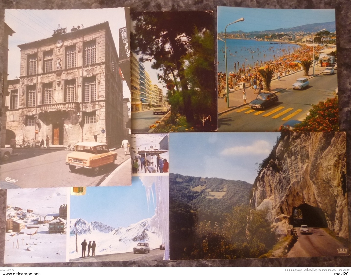 CITROEN AMI 6.LOT DE 17 CARTES POSTALES.TOUTES AVEC DES CITROEN AMI 6. - Voitures De Tourisme