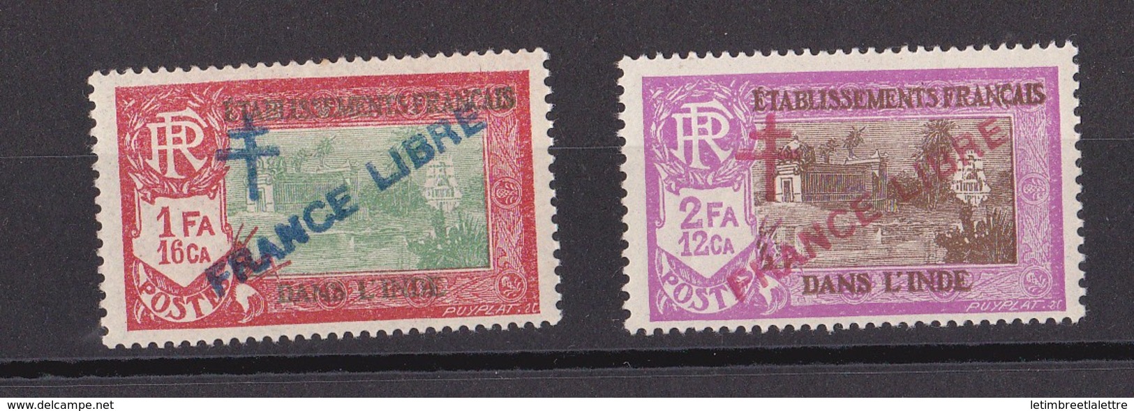 Inde N° 164 Et 165** - Unused Stamps