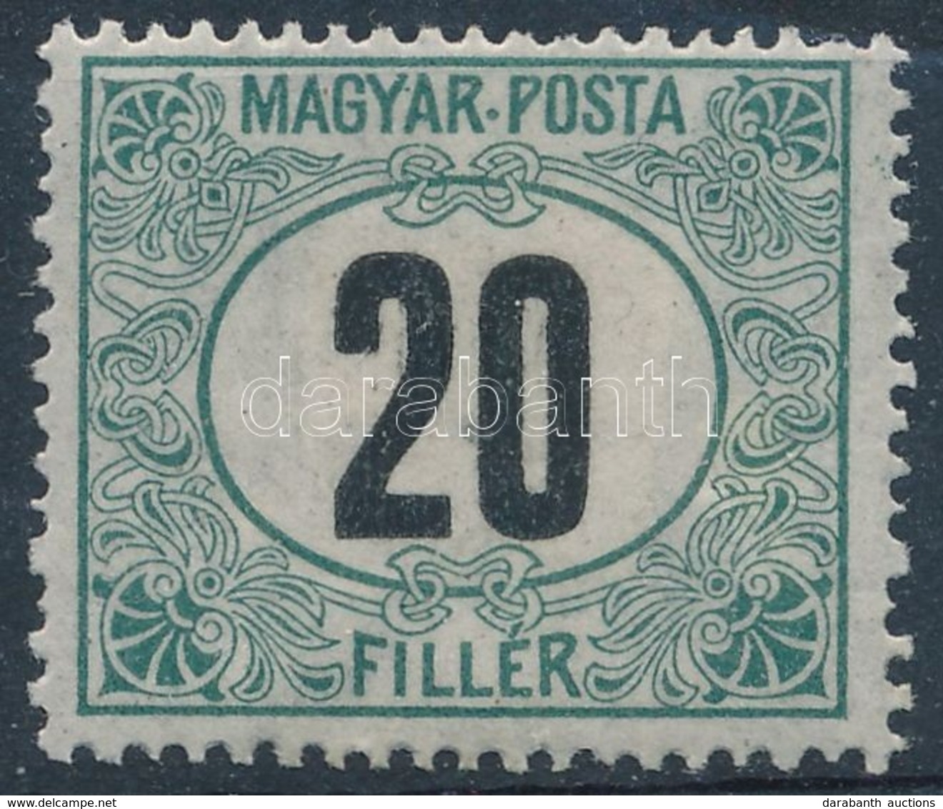 * 1920 Magyar Posta Portó, A MAGYAR Után Pont - Other & Unclassified