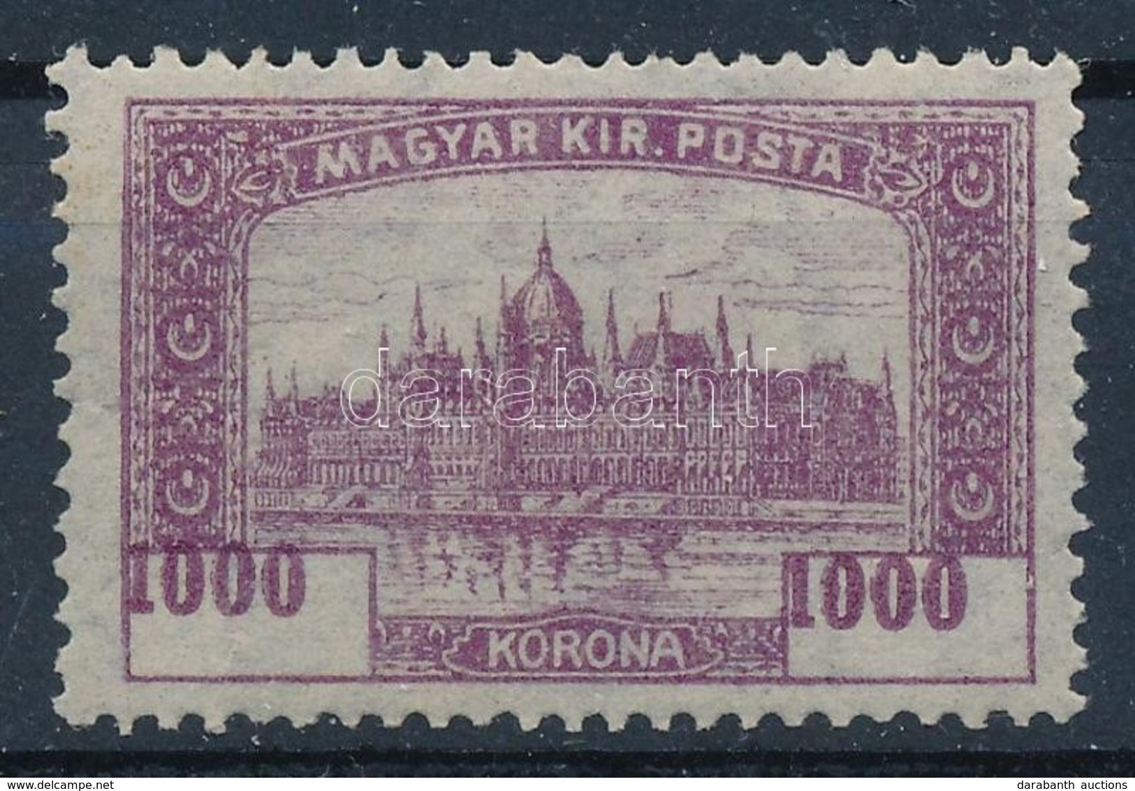 ** 1924 Parlament 1000 K Er?sen Eltolódott értékszámokkal - Other & Unclassified