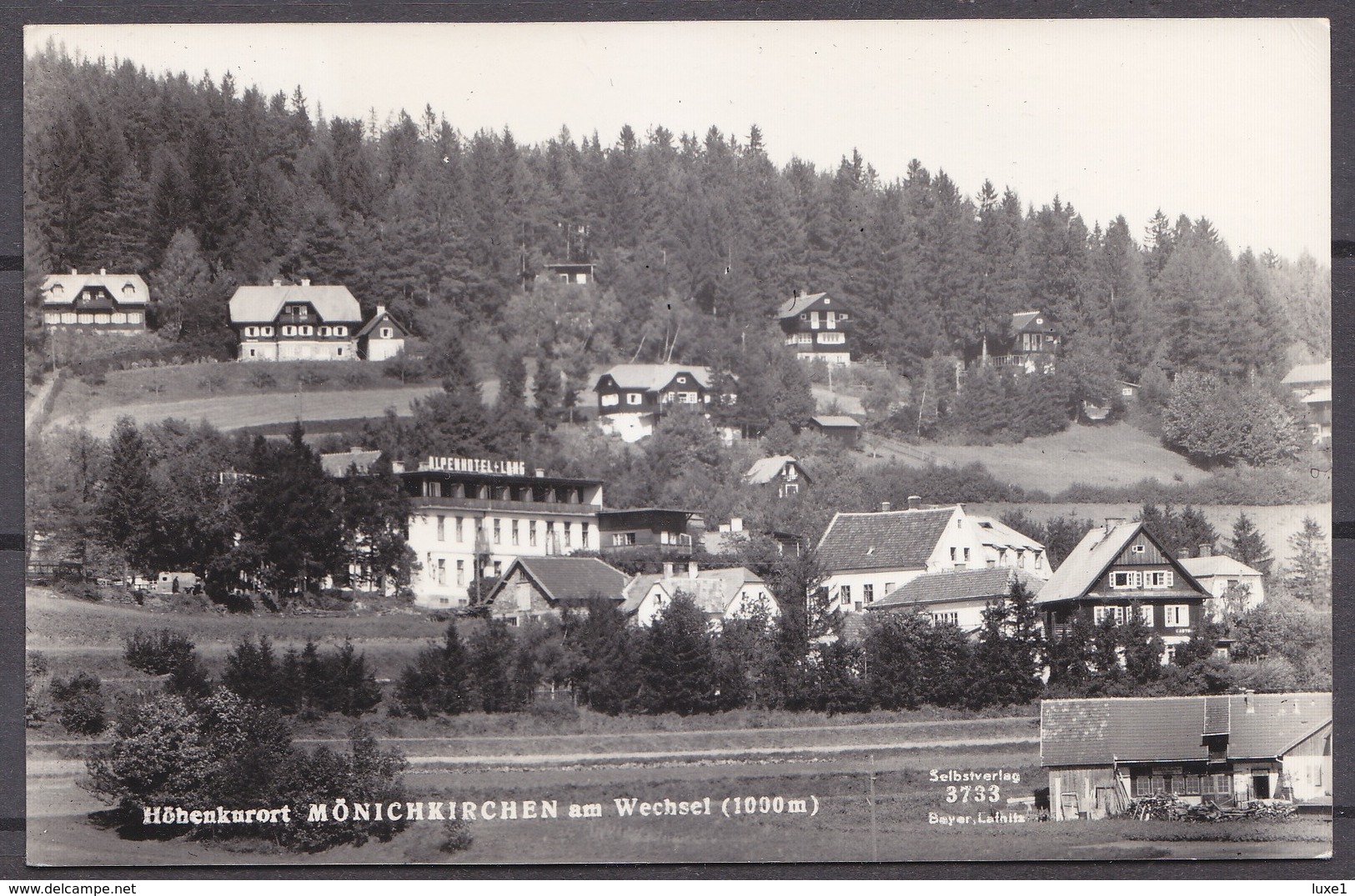 AUSTRIA ,  MÖNICHKIRCHEN , OLD POSTCARD - Neunkirchen