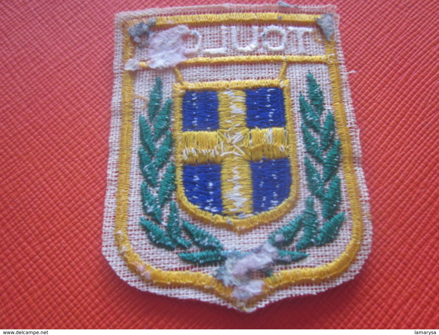 TOULON - VAR - 83 - - Écusson Blason Tissu/Feutrine Brodé - Écussons - Blasons Crest Coat Of Arms - Patches