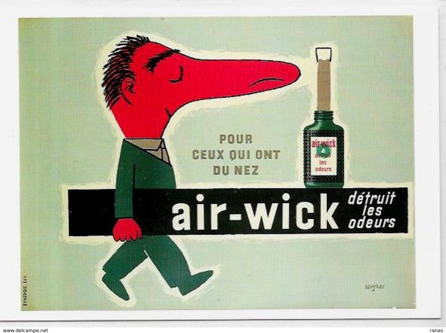 CPSM SAVIGNAC Affichiste Non Circulé Forney Air Wick - Savignac