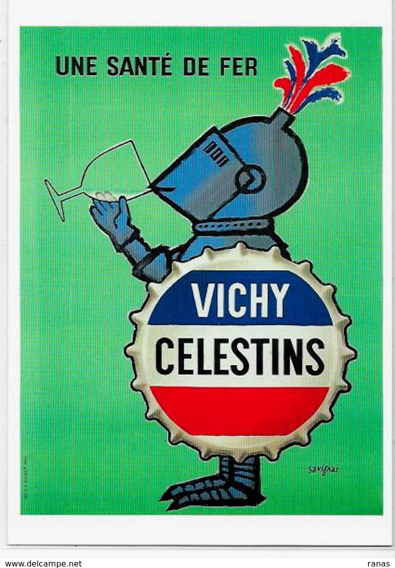 CPSM SAVIGNAC Affichiste Non Circulé Forney Vichy CELESTINS - Savignac