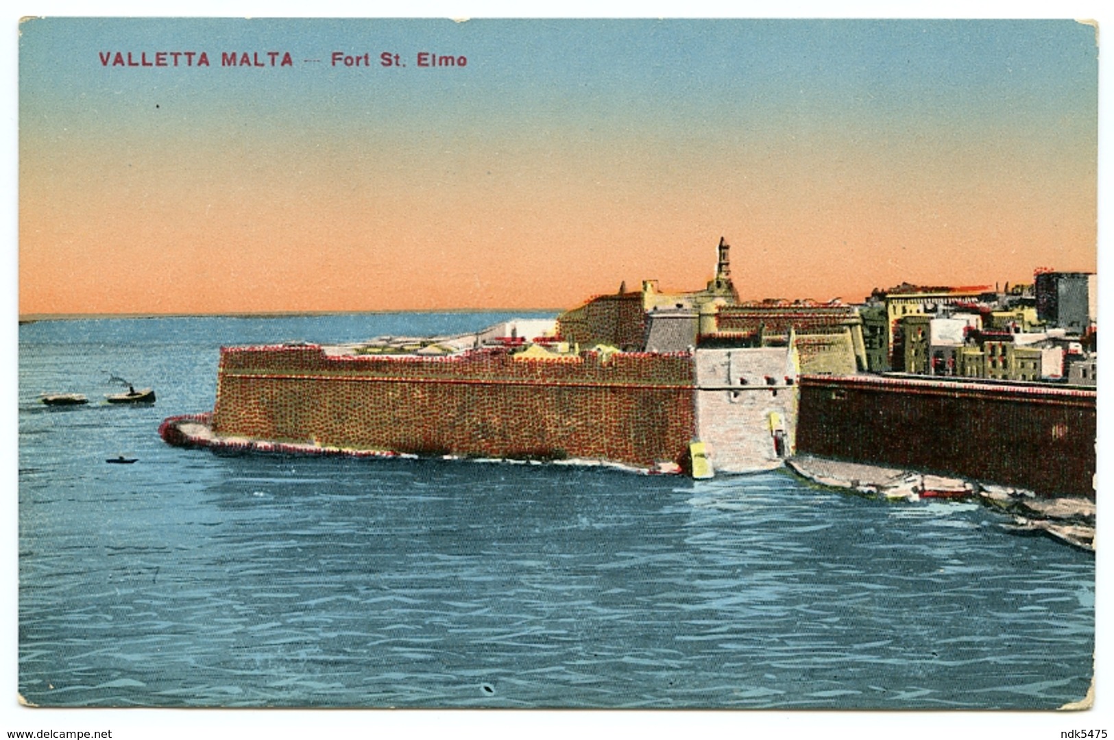 MALTA : VALLETTA - FORT ST. ELMO - Malta