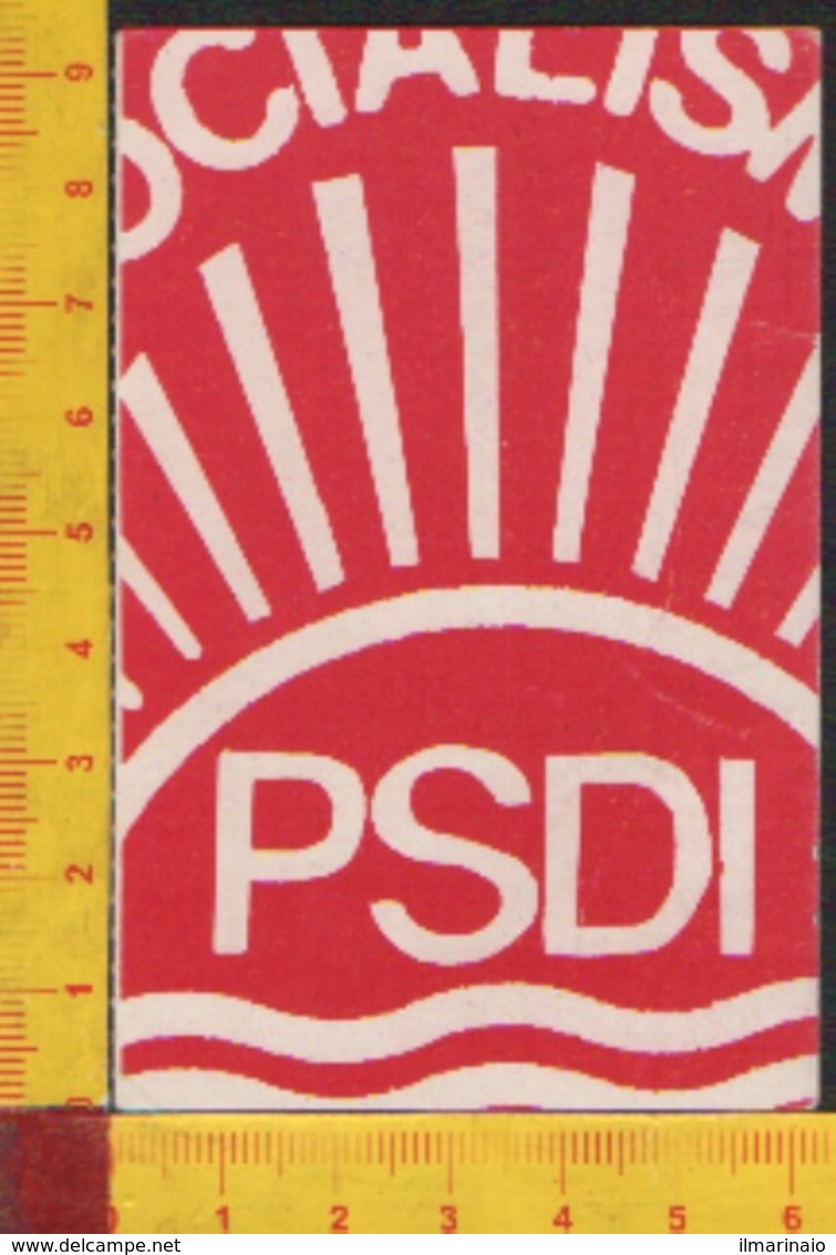 ** TESSERA.-P. S. D. I.-1988.** - Altri & Non Classificati