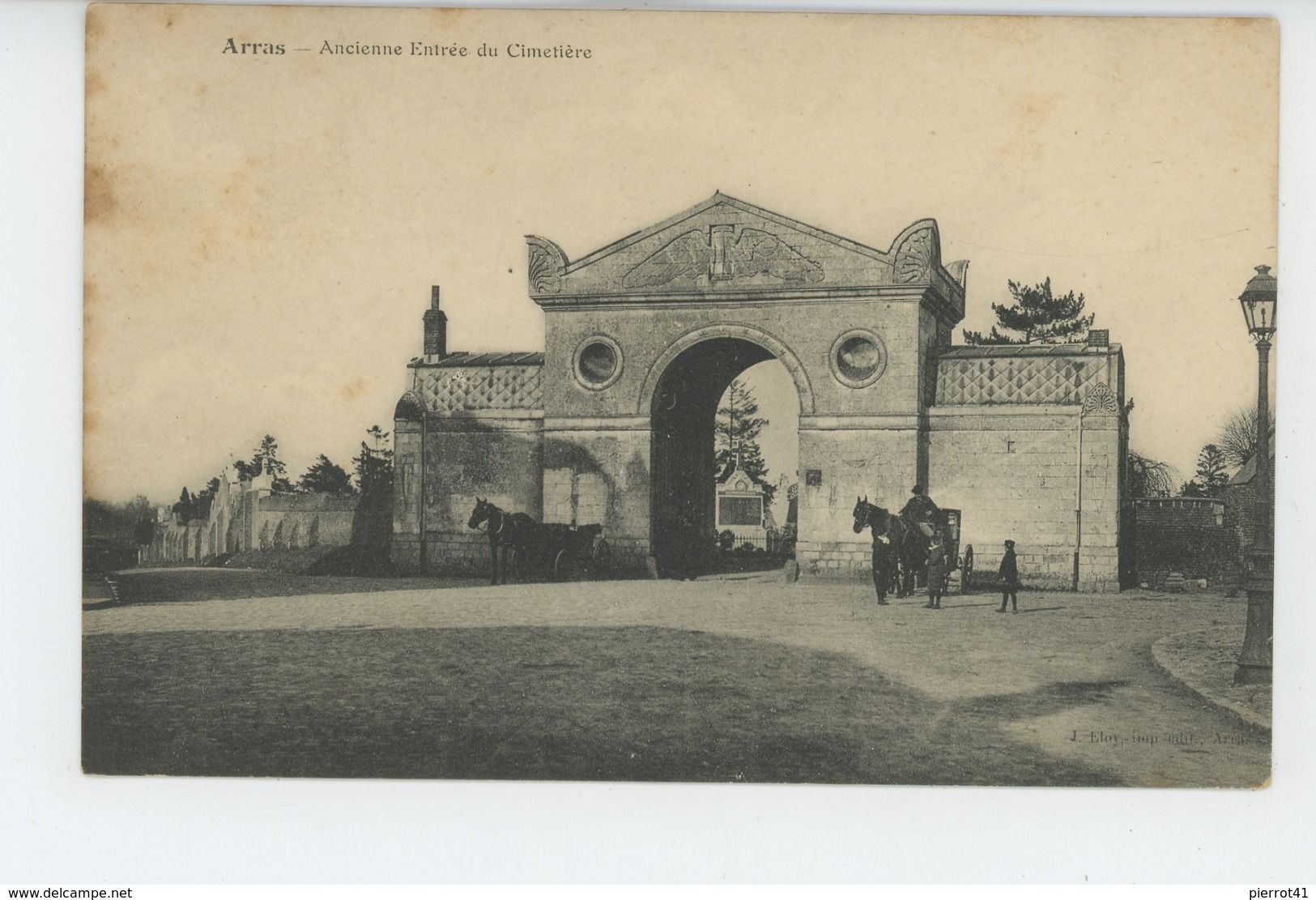 ARRAS - Ancienne Entrée Du Cimetière - Arras