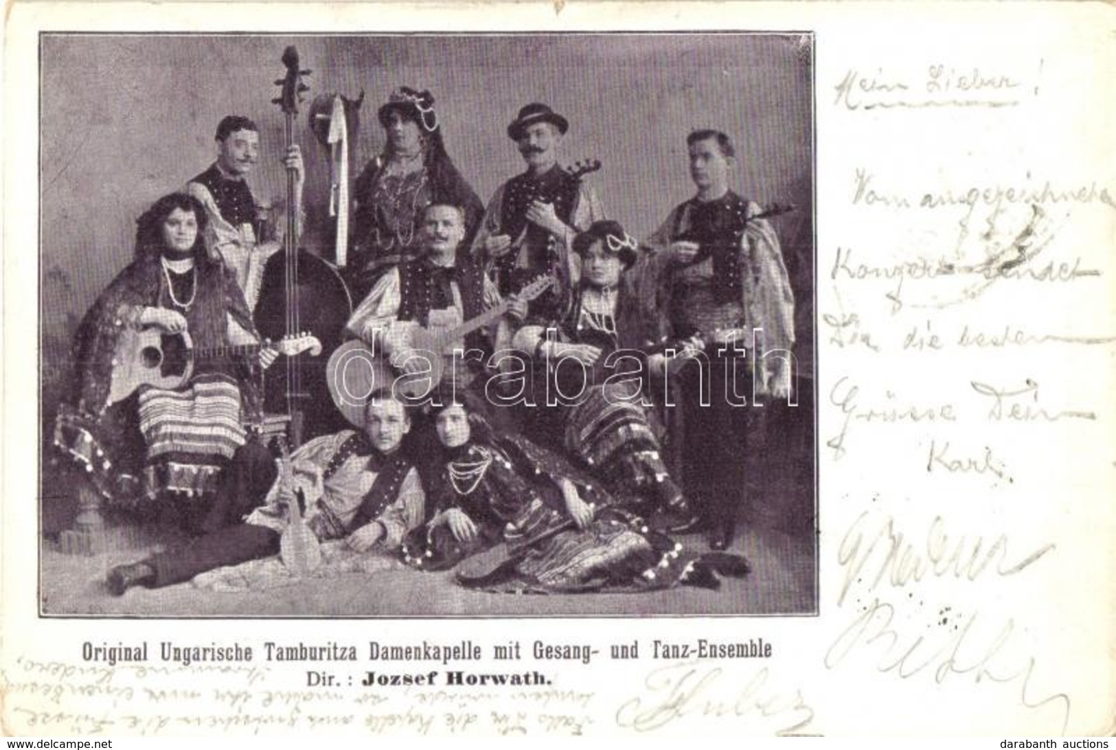 T2 Hungarian Folk Band, Director József Horváth / Original Ungarische Tamburitza Damenkapelle Mit Gesang- Und Tanz-Ensem - Non Classificati