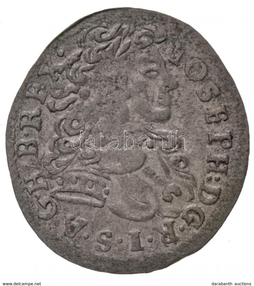 1709. Poltura Ag 'I. József' (1,02g) T:2 / 
Hungary 1709. Poltura Ag 'Joseph I' (1,02g) C:XF
Huszár: 1579., Unger II.: 1 - Non Classificati