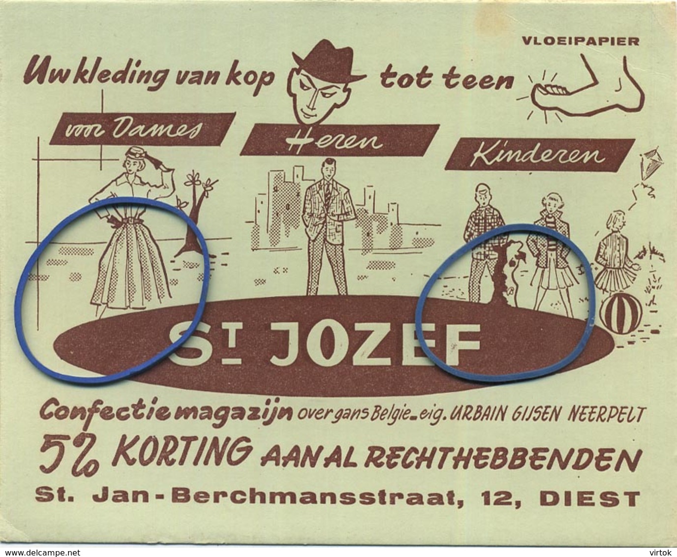 DIEST  : St JOZEF ( Confectie Magazijn Neerpelt ) - Autres & Non Classés