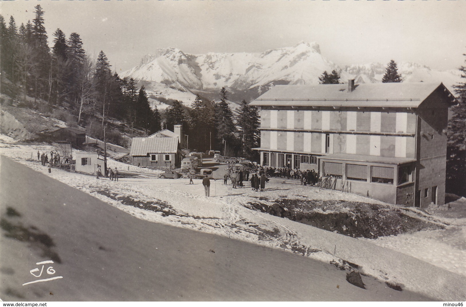 CEUSE :CPSM P.F. DE 1959.LE CHALET GAILLARD.ANIMEE.T.B.ETAT.PETIT PRIX COMPAREZ!!! - Autres & Non Classés