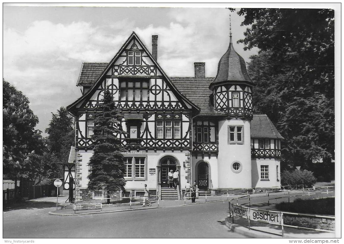 AK 0916  Bad Liebenstein ( Postamt ) - Ostlagie , DDR Um 1984 - Bad Liebenstein