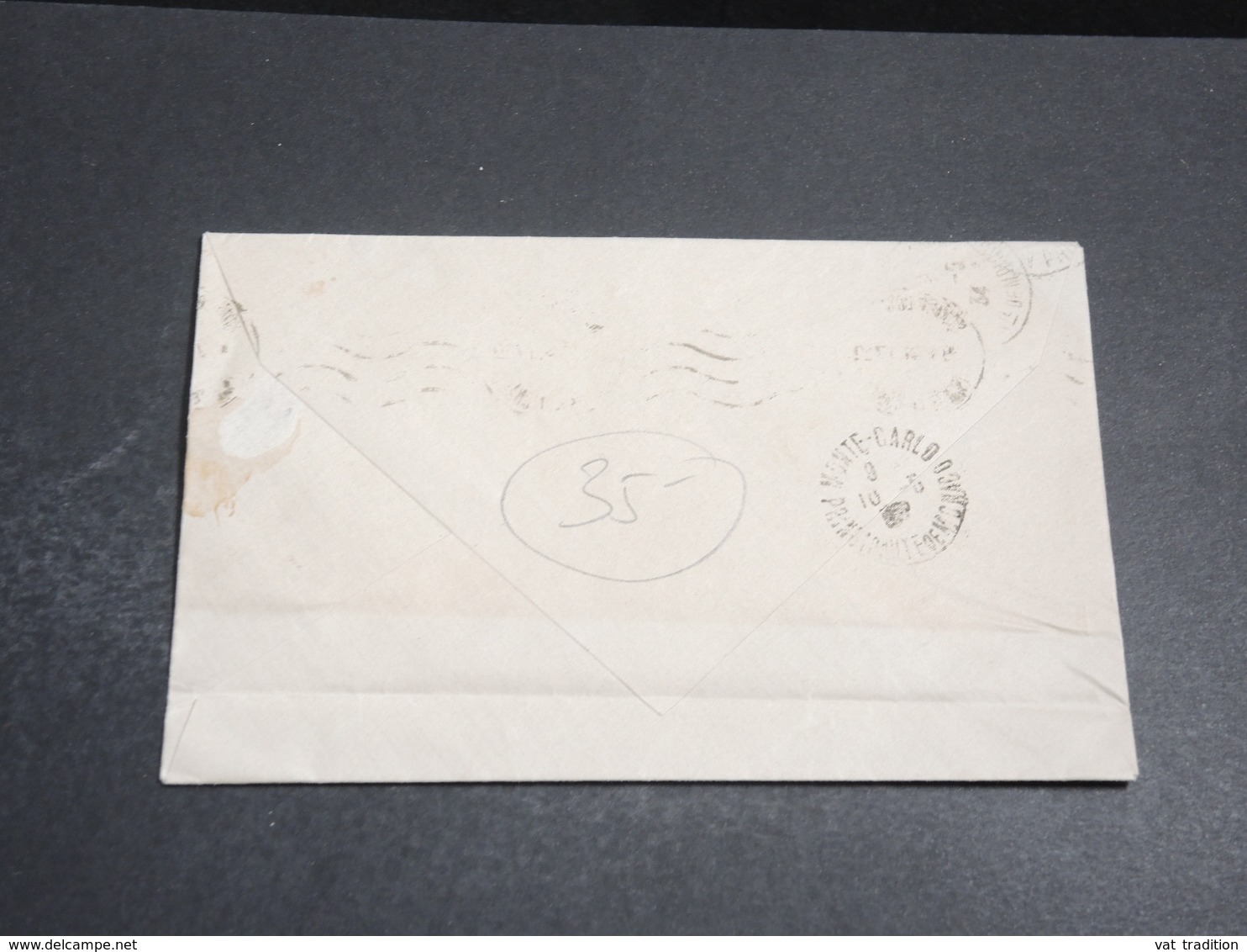 MONACO - Enveloppe Pour Monte Carlo En 1934 , Affranchissement Plaisant - L 18079 - Storia Postale