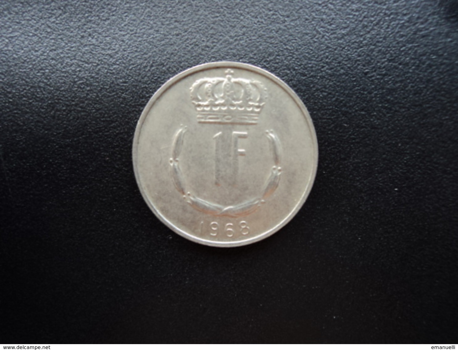 LUXEMBOURG : 1 FRANC  1968   KM 55    SUP - Luxemburgo