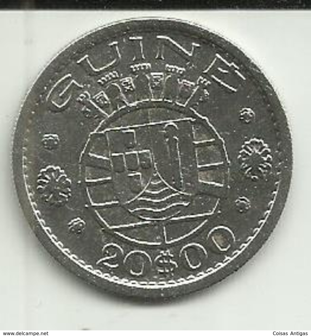 20 Escudos 1952 Guiné Bissau - Guinea-Bissau