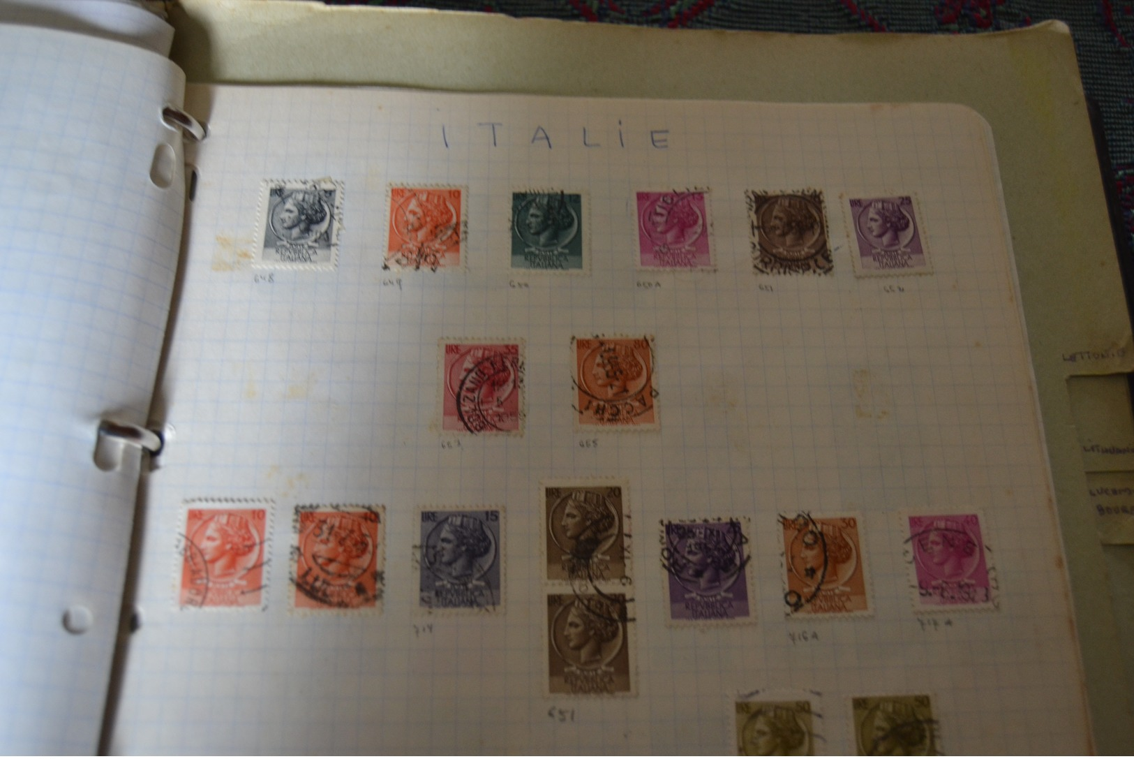 ITALIE TIMBRES ANCIENS :PÉRIODE 1862.1879. 1891.97 AUTRES ANNÉES ;. REPUBLIQUE;AVIATION ; SERVICE  ETC;;;;CHARNIERES