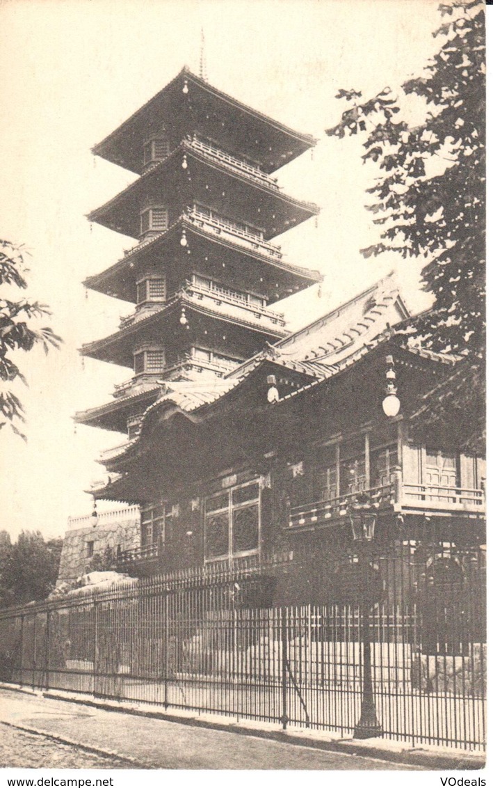 Bruxelles - CPA - Brussel - Laeken - La Tour Japonaise - Laeken