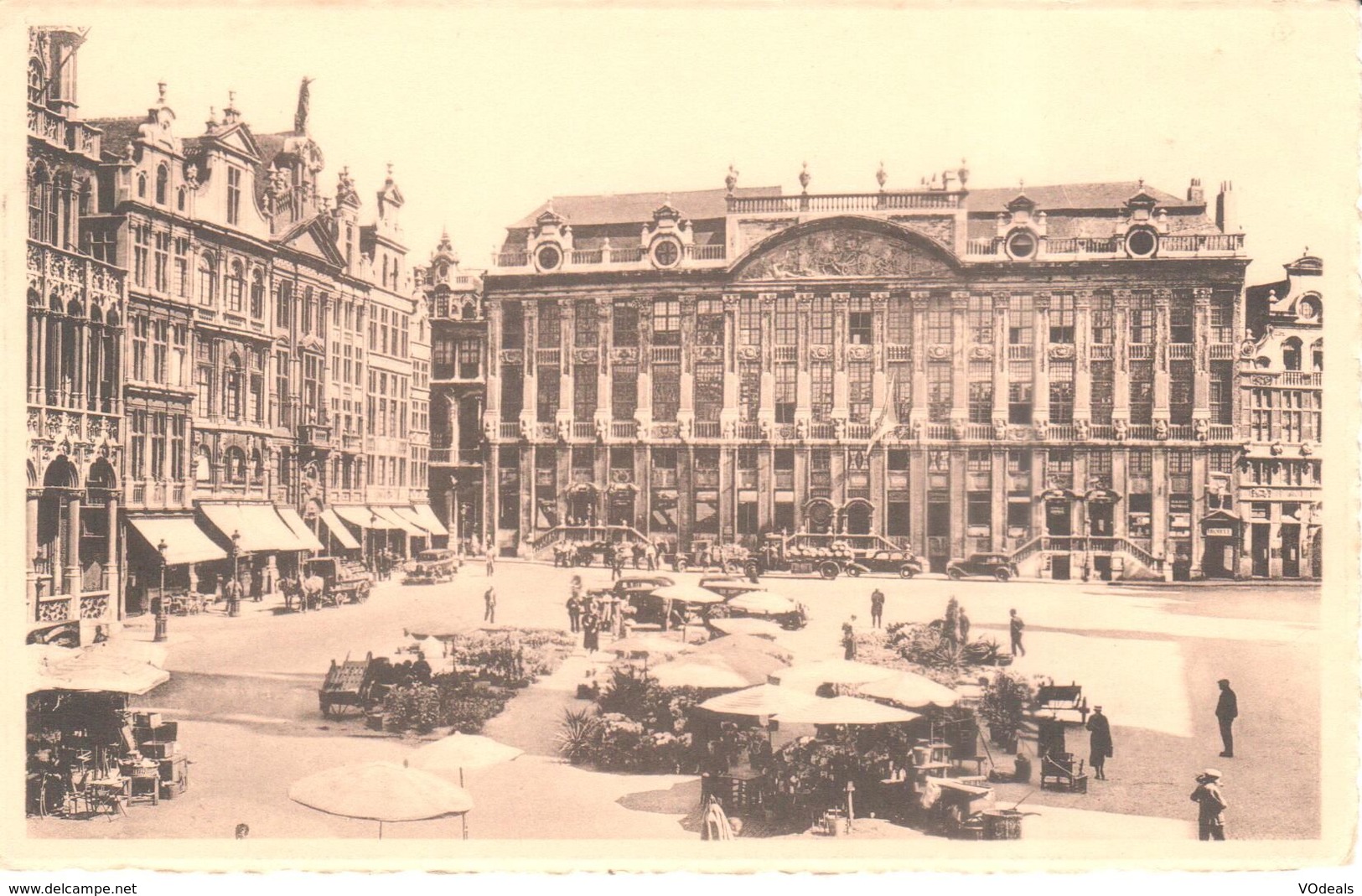 Bruxelles - CPA - Brussel - Grand'Place - Marktpleinen, Pleinen