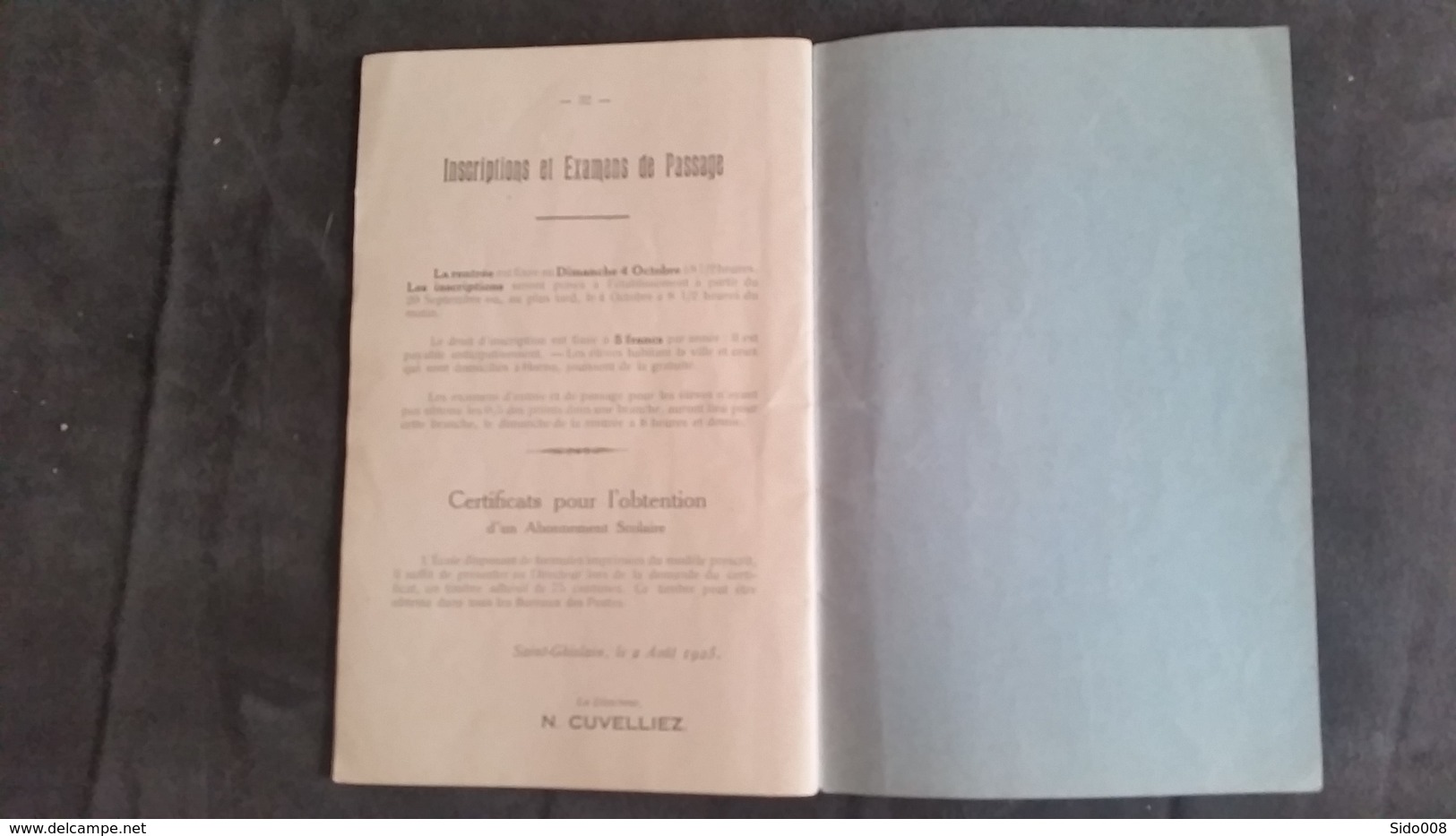 Saint-Ghislain Ecole Industrielle Et Commerciale - Palmarès Année Scolaire 1924-1925 - Diplômes & Bulletins Scolaires