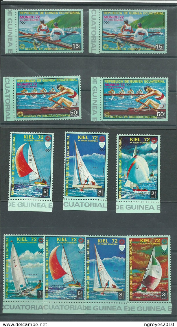 180028798   GUINEA ECUATORIAL  YVERT    Nº  22 + AEREO  Nº 8  **/MNH - Guinea Ecuatorial