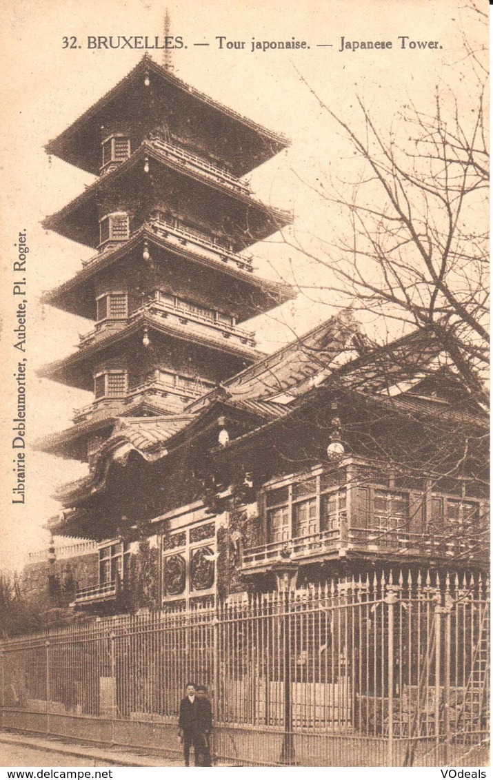 Bruxelles - CPA - Brussel - Laeken - La Tour Japonaise - Laeken