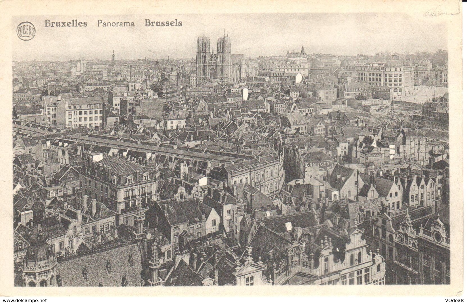 Bruxelles - CPA - Brussel - Panorama - Panoramische Zichten, Meerdere Zichten