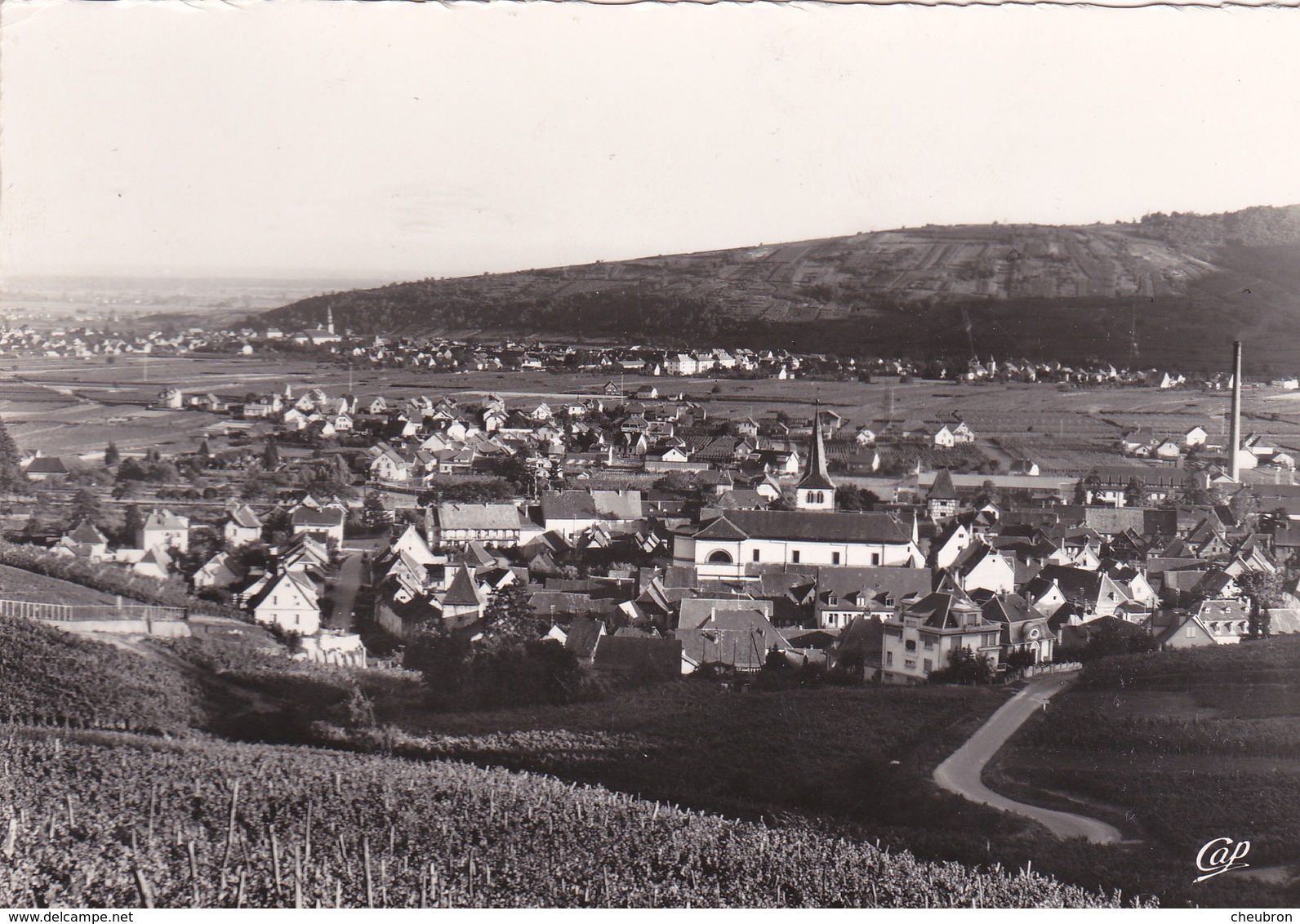 67. TURCKHEIM ET WINTZENHEIM . RARETÉ. L’ENTRÉE DE LA VALLÉE DE MUNSTER. ANNÉES 50 - Turckheim