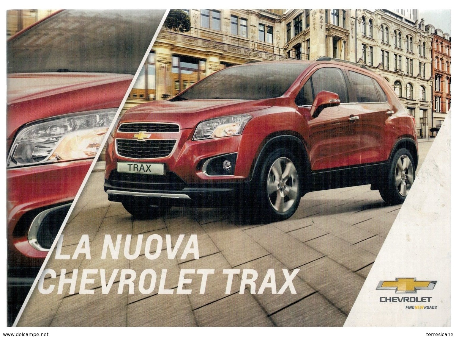 BROCHURE UFFICIALE CHEVROLET TRAX - Automobili