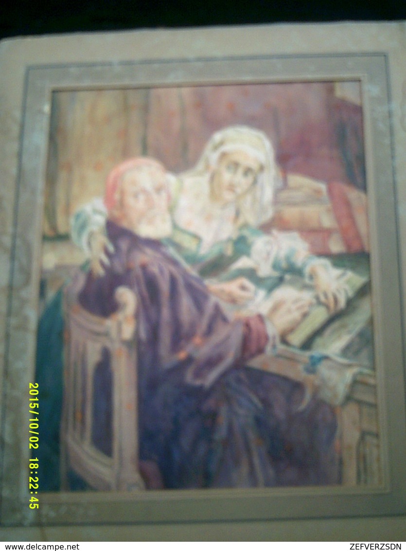 AQUARELLE PEINTURE PEINTRE SCENE TABLEAU RELIGION - Watercolours