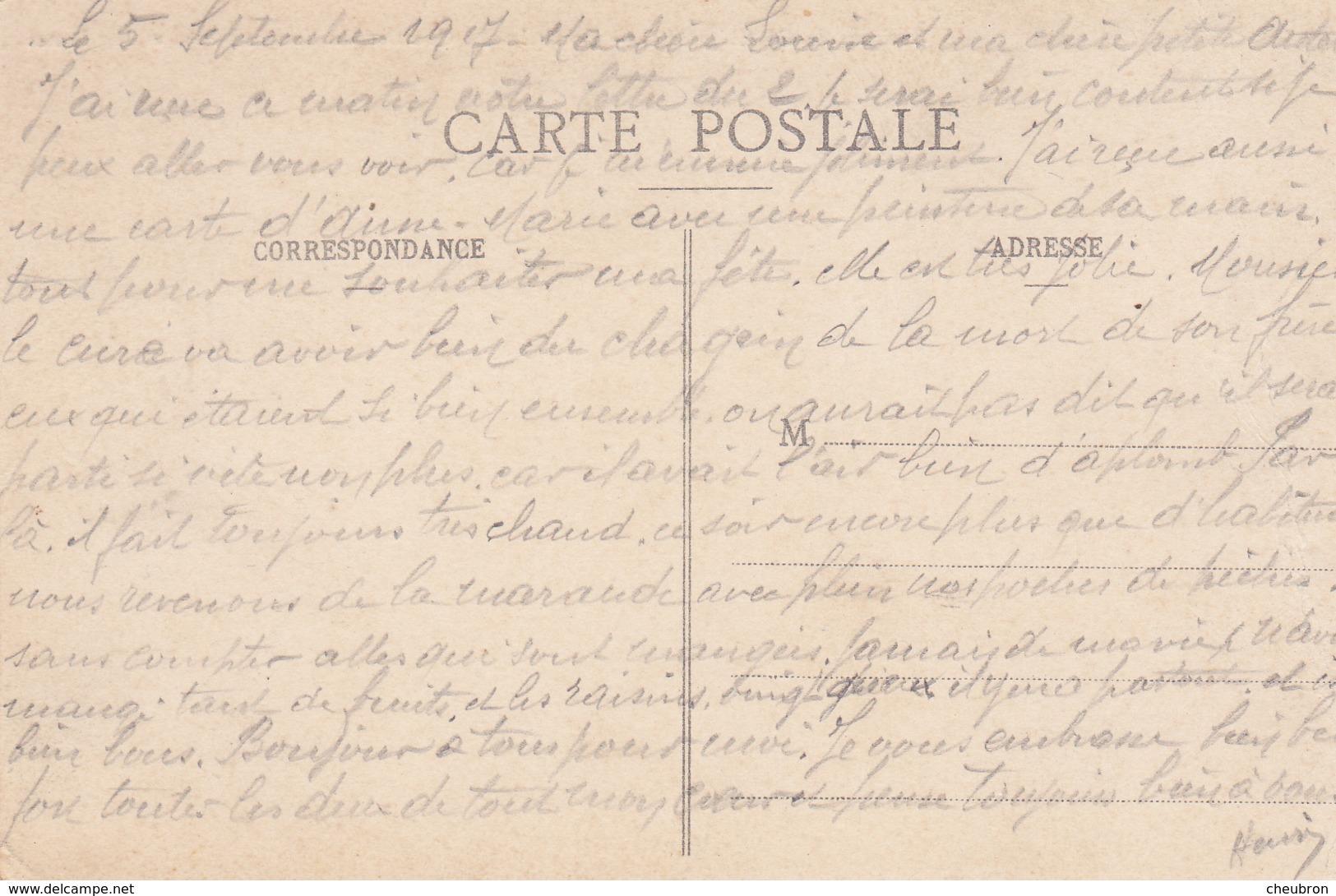 38. GRENOBLE ( ENVIRONS) . CPA. RARETÉ. QUARTIER DU NOUVEAU PONT ET LES POSTES.  ANNEE 1917+TEXTE. TRAMWAY - Grenoble